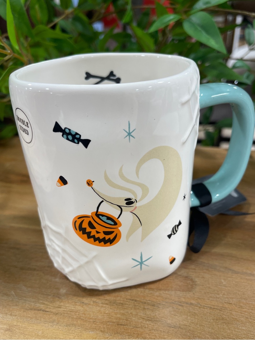 Disney Nightmare Before Christmas Zero Halloween Hound Ghost Dog Mug NWT